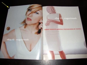 Anuncio impreso de colección ATELIER VERSACE 6 páginas otoño 1995 MADONNA mario cabezal - Imagen 1 de 3