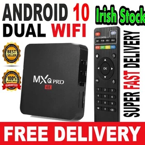 Android TV Box MXQ PRO 4K Media Streaming Gerät Android 10.1 mit Netflix - Bild 1 von 6