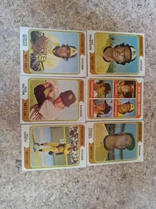 1974 Topps ERROR Washington NATL Lea. Complete Set E X+++ See Scan.!!!!!!!!! - Picture 1 of 6