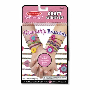 Melissa & Doug On the Go Craft Activity Set - Friendship Bracelets New - Bild 1 von 3