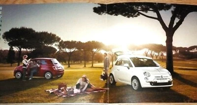 FIAT 500 RANGE (POP SPORT LOUNGE) LUXURY SPIRAL BOUND BROCHURE NOV 2007 EXC COND - Image 1 of 4