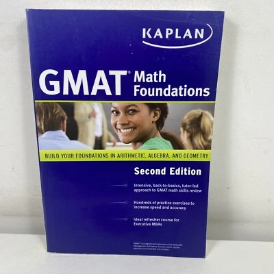 GMAT Math Foundations 2nd Edition Kaplan Large Paperback 2011 - image 1 of 4