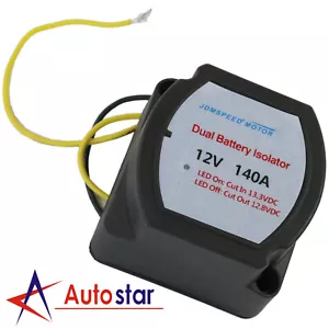 12V 140A Smart Dual Battery Isolator Voltage Sensitive Relay (VSR) Pro - Picture 1 of 5