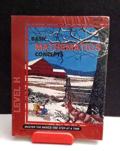 RARE Workbook BASIC MATHEMATICS CONCEPTS Level H Paperback - Picture 1 of 9