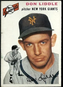1954 Topps Don Liddle # 225 EX+ - Picture 1 of 2