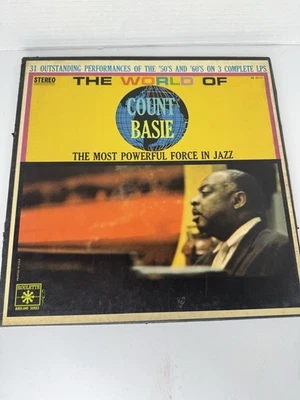 Count Basie “The Workd of Count Basie” 3 LP Record Box Set  - Image 1 of 4
