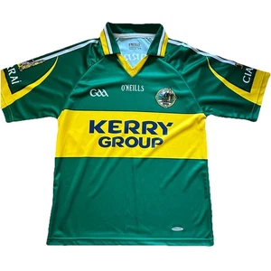 Kerry Group GAA Gaelic Football Jersey - O'NEILL'S - Youth Large - Ireland Made - Picture 1 of 5