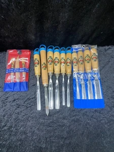 Konvolut Profi-Holzbeitel „Kirschen“ – verschiedene Größen, teils unbenutzt - Bild 1 von 7