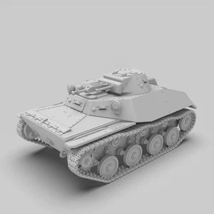 3D Printed 1/72/87/144 Soviet T-40 Amphibious Light Tank Unpainted Model Kit - Picture 1 of 6