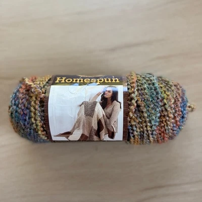 Lion Brand Homespun Yarn 407 Painted Desert Bulky Acrylic Blend Craft Supply - Image 1 of 4