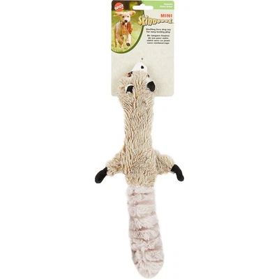 Spot Skinneeez Stuffless Dog Toy With Squeaker | Plush Tug Of War Raccoon Squeak - Image 1 of 4