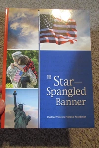 NEW hardcover 8"x11" book STAR SPANGLED BAN by Disabled Veterans National Founda - Bild 1 von 6