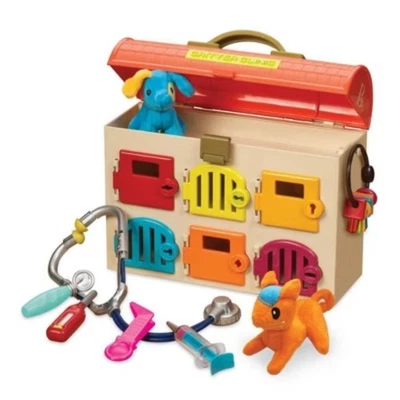 B. toys Toy Vet Kit for Kids Critter Clinic: Educational Playset - Image 1 of 4