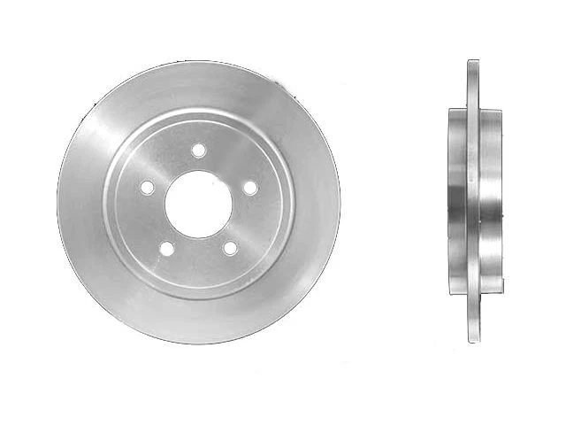 Rear Brake Rotor Bendix 17TJHX49 for Ford Escape 2005 2006 2007 2008 - Image 1 of 1