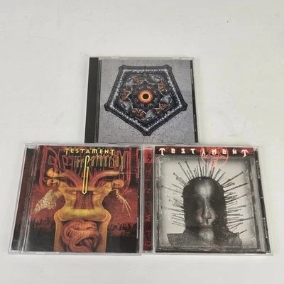 Testament Lot of 3 CDs The Ritual The Gathering Demonic Very Good Condition Foto 1 de 4