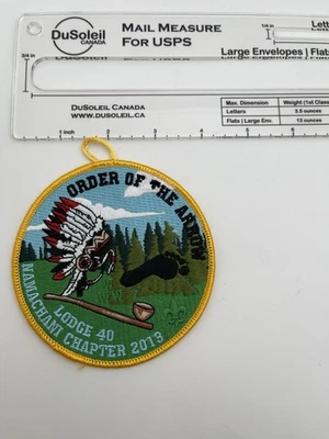 BSA OA Order Of The Arrow Ma-Ka-Ja-Wan Lodge 40 Namachani Chapter Patch 2013 - Image 1 of 2