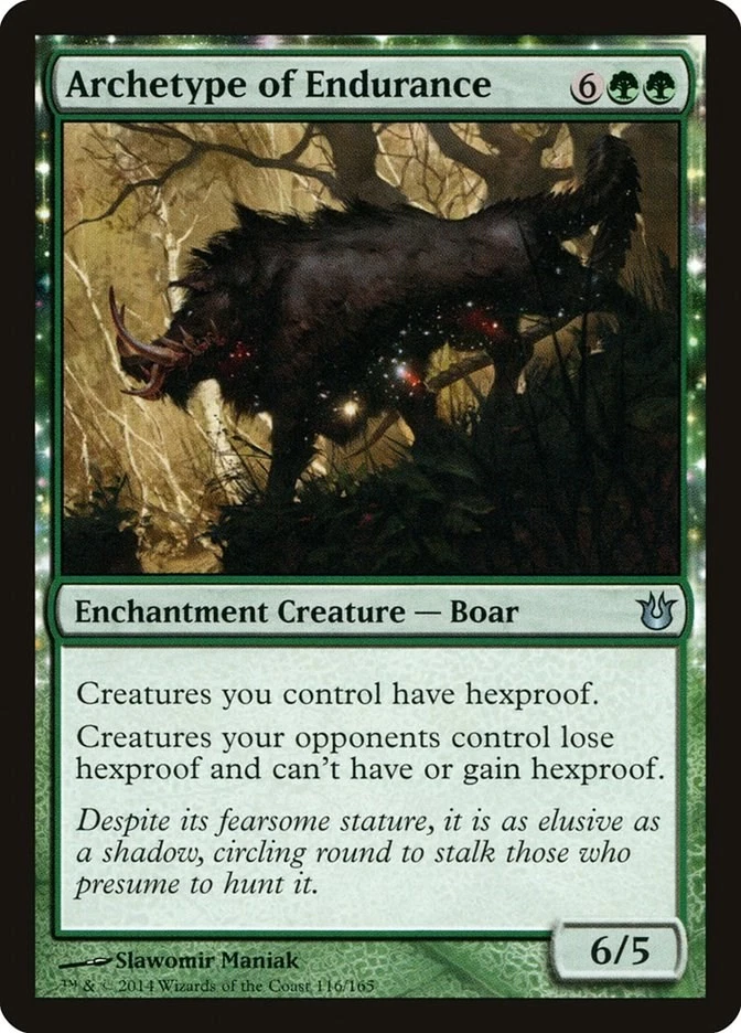Archetype of Endurance Born of the Gods FOIL Magic The Gathering MTG Card - Image 1 of 1