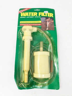 Filtro de agua portátil difícil de encontrar Coghlans - Camping senderismo - Nuevo stock antiguo n.º 8800      Foto 1 de 3