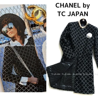 $5.9K Abrigo Chaqueta Larga CHANEL 16S Negro Matelasse Karl Lagerfeld 34 36 US2 4 Foto 1 de 4