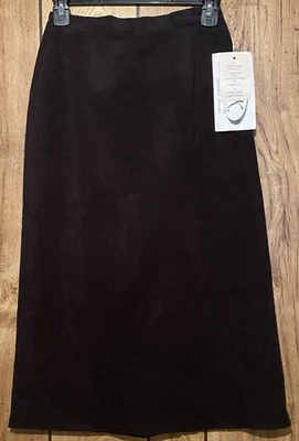 Винтажный новый с Ярлыками Mary K активный Scottsdale Sz 4 ультра замши свет нуар черный карандаш юбка - Изображение 1 из 4