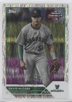 2023 Topps Pro Debut Sparkle Foil /175 David McCabe #PD-180 - Image 1 of 2