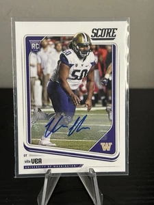 Puntuación #341 Vita Vea Washington Huskies 2018 RC automático - Imagen 1 de 2