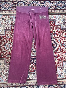 Juicy Couture Purple Sweatpants Size XS Casual - Picture 1 of 7