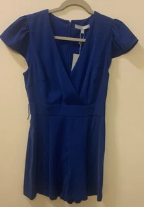 Antonio Melani Trisha Mameluco Cuello en V Mangas Color Azul Talla 4 Nuevo con Etiquetas - Imagen 1 de 9