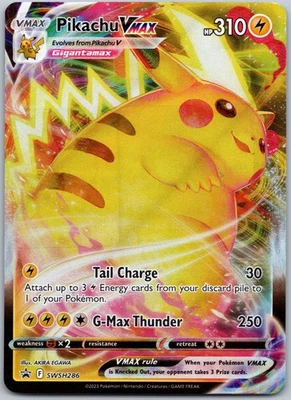Pikachu VMAX - SWSH286 SWSH: Sword & Shield Promo Cards - Promo NM Holo - Image 1 of 2