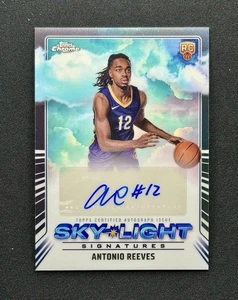 2024-25 Topps Chrome Basketball Antonio Reeves Skylight Auto RC - Picture 1 of 2