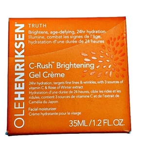 OLEHENRIKSEN C-RUSH BRIGHTENING GEL CREAM (Full Size/1.2oz/35ml/NWB/Sealed - Picture 1 of 2
