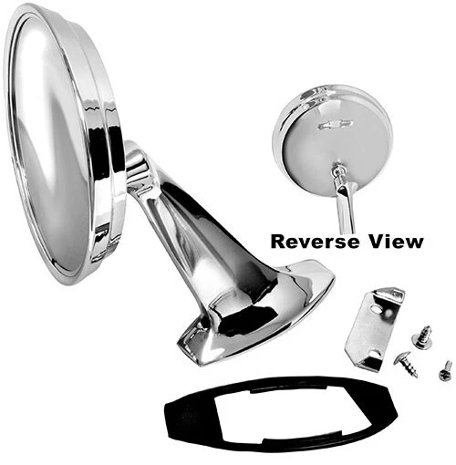 ESPEJO RETROVISOR EXTERIOR LADO DEL PASAJERO DERECHO CHEVROLET IMPALA 1965-66 CON PAJARITA Foto 1 de 1