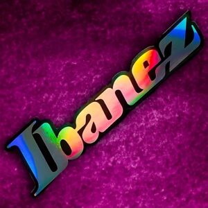 IBANEZ GUITARS "HOLOGRAPHIC" STICKER INSANELY RARE LIMITED EDITION GUITAR
