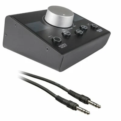 Mackie Big Knob Passive Studio Monitor Controller with 1/4" Male Phone to 1/4" M - Image 1 of 4