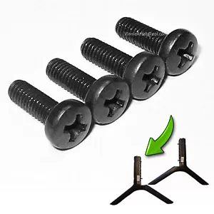 4 Leg Screws Samsung Stand UN50NU7100 UN50RU7100F UN55NU7100F UN55RU7100F M4.22 - Picture 1 of 3