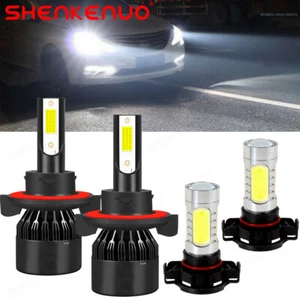 For Dodge Nitro 2007-2011 Combo LED Headlights High Low Beam + Fog Light Bulbs - Picture 1 of 14