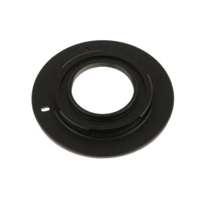Black Camera Adapter Ring for C-Mount Convert to M4/3 Micro Panasonic MFT - Image 1 of 4
