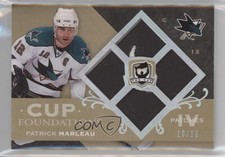 2007-08 Upper Deck The Cup Foundations Jerseys /10 Patrick Marleau #CF-PM Patch