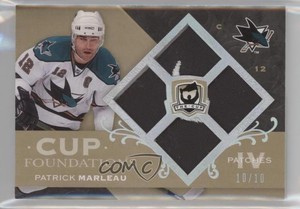 2007-08 Upper Deck The Cup Foundations Jerseys /10 Patrick Marleau #CF-PM Patch