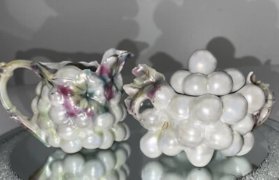 Crema de azúcar de uva blanca perla Royal Bayreuth de colección Foto 1 de 4