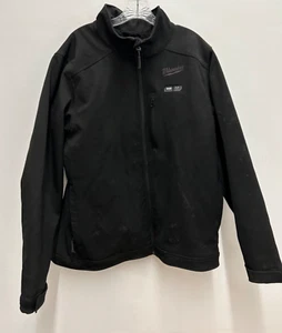 Milwaukee M12 Heated Gear Mens XL Black Toughshell Jacket NO BATTERY UNTESTED - Picture 1 of 6