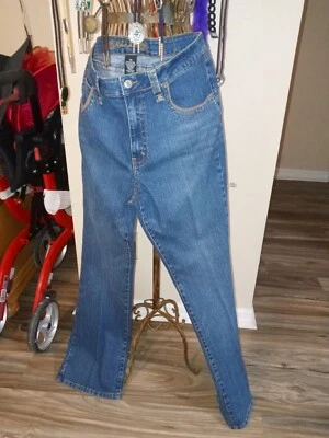  Kikit Jeans Stretch Bootcut Jeans - 12 Embroidery rear& front pocket, Braided  - Image 1 of 4