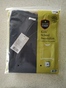 8-10 Yrs Boys Girls Kids Jumper Sweatshirt Crew top Round Neck School UniformTop - Picture 1 of 5