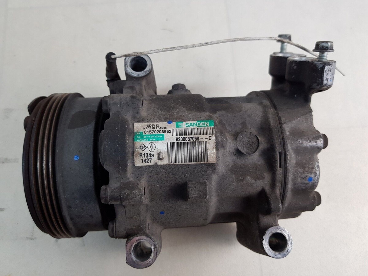 SD6V12互換 エアコンコンプレッサー カングー2など R134a