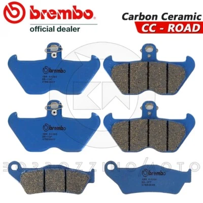 PASTICCHE FRENO BREMBO CARBON CERAMIC ANTERIORI + POSTERIORI BMW R 1100 GS 1997 Foto 1 de 4