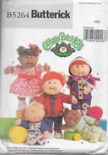 Butterick Sewing Pattern B5264 Cabbage Patch Kids Baby Doll Clothes 11" & 14"