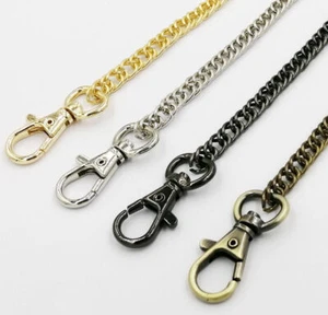 20-120cm Crossbody Bag Hot Handbag DIY Woman Metal Chain Strap Handle Shoulder - Foto 1 di 5