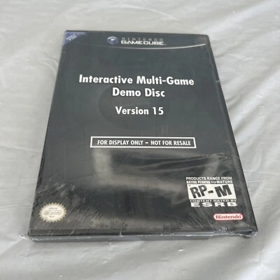 GameCube Interactive Multi-Game Demo Disc Version 15 Sealed - Image 1 of 4