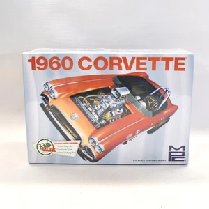 MPC 1960 Corvette Plastic Model Kit Retro Deluxe Edition 1/25 Sealed - Picture 1 of 5