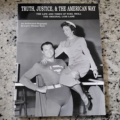 Noel Neill SIGNED Autobio TV Movie Actress Lois Lane Superman Reeves Photos SC - Image 1 of 4